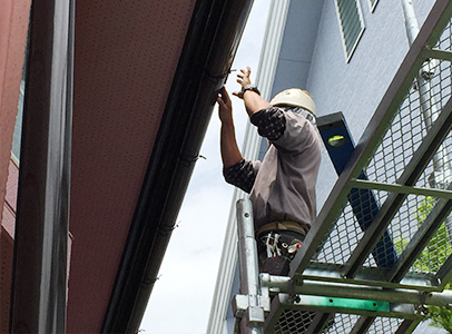 雨樋工事 須坂市外壁 屋根塗装専門店しろくまペイント